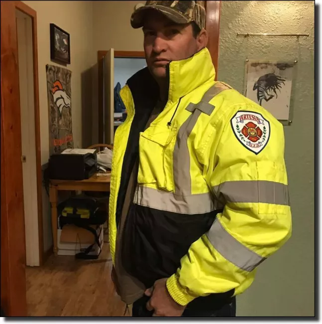Fire Chief Troy Zufelt